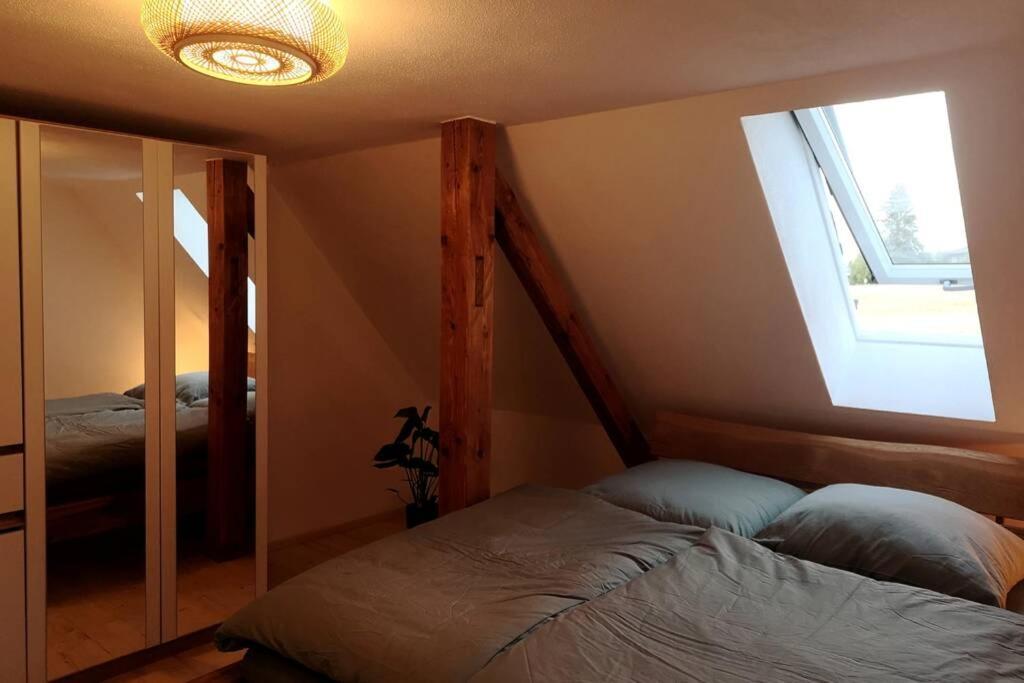 Ruhig Gelegene, Top Moderne Ferienwohnung - Hot Tub Und Sauna Gegen Aufpreis Neuhaus an Der Eger Bagian luar foto