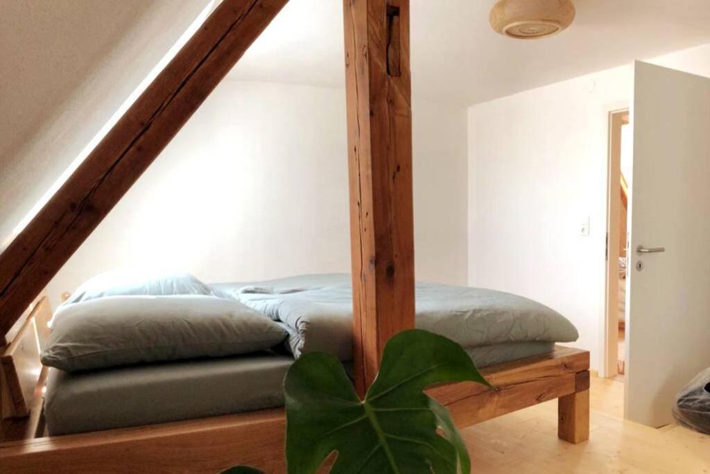 Ruhig Gelegene, Top Moderne Ferienwohnung - Hot Tub Und Sauna Gegen Aufpreis Neuhaus an Der Eger Bagian luar foto